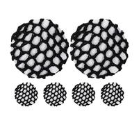 NIYANGLE 6pcs Ballet Hair Network Elastic Bun Cover Snood Hair Net Invisible Knit Hairnets for Girls and Women Wig Nurses