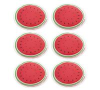 NIYANGLE 6pcs Cold Pack Reusable Eye Ice Pads for Soothing Dryness and Puffiness Relief Cooling Mask Easy to Use Design Suitable for Face and Eyes
