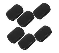 NIYANGLE 6Pcs Ebony Guitar Tuning Peg Buttons Classical Handle Replacement for Enhanced String Stability and Vintage Style Classical Guitar Parts