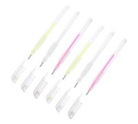 NIYANGLE 6pcs Eyebrow Marking Pens Portable Pens for Precision Eyebrow Positioning for Professionals and Beginners Versatile Use for Surgery and Markings