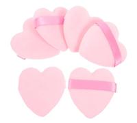 NIYANGLE 6pcs Fluffy Powder Puff for Foundation and Loose Powder Versatile Makeup Tools for Setting and Applying Cosmetics Easy to Clean for Beginners