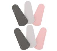 NIYANGLE 6pcs Leather Scissors Protection Cover Case for Preventing Scratching and Hurting, Portable Scissor Storage Container Suitable for DIY Enthusiasts and Family Use