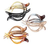 NIYANGLE 6pcs Matte French Hair Clips for Women PC Material Hair Styling Claws, Not Easy to Get Broken or Deformed, for Hairstyles and Everyday Use