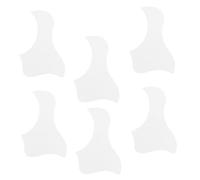 NIYANGLE 6Pcs Self-Adhesive Guitar Pickguard Plastic Protective Cover for Acoustic Guitar Scratch Prevention Easy Attach/Detach Design