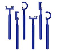 NIYANGLE 6Pcs Tongue Training Device Set for Speech Therapy - Oral Muscle Trainer Flexible Tongue Exercise Tools - and Mouth Trainer for Speech Rehabilitation and Thrust Correction