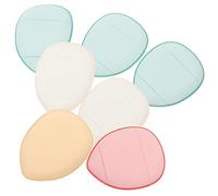NIYANGLE 7pcs Makeup Puff Mini Beauty Puff for Face Reusable Breathable for Nose Eyes Random Color