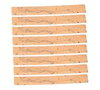 NIYANGLE 8pcs Clarinet Neck Cork Strips Replacement, Cork Material for Precision Fit and Enhanced Playing Comfort, for Daily Practice and Performance Settings