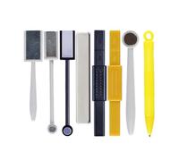 NIYANGLE 8pcs Nail Art Magnetic Tool Set for Manicure Easy to Use Alloy Material Handy Design for Nail Art Lovers and Beginners Random Color