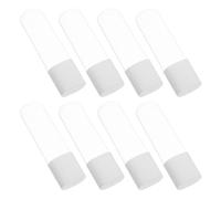 NIYANGLE 8pcs Oral Irrigator Nozzle Case Water Flosser Tip Protective Cover Dustproof Storage Box Portable Replacement Tip Organizer for Travel and Daily Use