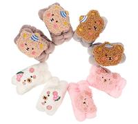 NIYANGLE 8pcs Sweat Bracelet Wrist Wash Bands for Washing Face Spa Use Comfortable Household Face Wash Wristbands