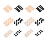 NIYANGLE 96pcs Eva Sponge Adhesive Glasses Nose Pads Set with 1.5mm Height, Anti-slip U-shaped and Drop-shaped Cushions for Eyeglasses and Sunglasses Nose Bridge Replacement