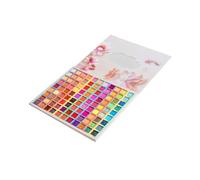 NIYANGLE 99-color Eyeshadow Palette Pearlescent Matte and Glitter Shades, Versatile Makeup Eye Shadow Powder Kit for Women, Professional Stage and Daily Cosmetic Use