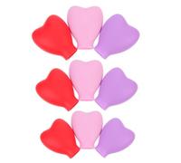 NIYANGLE 9pcs Makeup Brush Covers Silicone Brush Organiser Dustproof Case for Travel
