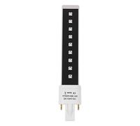 NIYANGLE 9W UV LED Nail Light Tube Dual Source Replacement Bulb for Gel Curing Efficient Heat Dissipation No Flickering Safe Low Power Consumption for Nail Art and Manicure