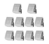 NIYANGLE Aa Battery with High Conductivity Spring Steel Material 10pcs Spring Contact Plate for Battery Holder Universal Compatibility and Electronics and Electronics Repair Projects