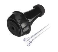 NIYANGLE ABS Trumpet Mute for Trumpet Mini Straight Mute Lightweight Plastic Silencer Reducing Overtones and Lowering Tone and Musical Instrument Practice