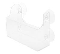 NIYANGLE Acrylic Fridge Storage Shelf Refrigerator Door Hanging Rack Removable Suction Design Compact Rectangular Stylish Organizer for Refrigerator Doors and Convenience Stores