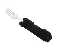 NIYANGLE Adaptive Eating Utensil for Elderly Holder for Weak Grip Self-Feeding Fork Aid for Disabled Rehabilitation Training Multifunctional Eating Support