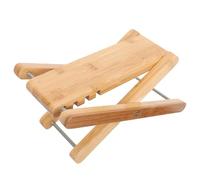 NIYANGLE Adjustable Home Pedicure Footstool for Nail Beauty Salon Stable Footrest for Comfortable Foot Care Multipurpose Shower Pedal and Leg Rest Stool