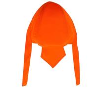 NIYANGLE Adjustable Orange Cotton Welder Cap with Comprehensive Safety Protection and Breathable Design for Mechanical Maintenance and Construction Sites, Hard Hat Liner and Dust Resistant