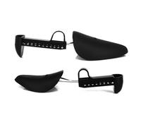 NIYANGLE Adjustable Plastic Shoe Stretcher Easy to Wash 2 Pairs for Women Black Shoe Trees for Boots