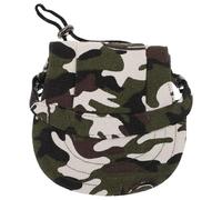 NIYANGLE Adjustable Sun Baseball Ear with Dog Holes Cap Chin Strap, Breathable Canvas Hat for Protection Bucket Pet Summer Outings and Travel Puppy