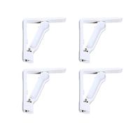 NIYANGLE Adjustable Tablecloth Clips Secure Tablecloth Clamps 4 Pcs White Abs and Spring Material Useful Table Cloth Holders to Prevent Slippage in High Winds for Home and Picnics in High
