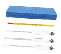 NIYANGLE Alcohol Testing Home Brewing Refractometers Hydrometer for Wine Spirits