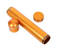NIYANGLE Aluminum Alloy Cigar Container Tube Airtight Seal Lightweight Single Cigar Holder for Travel Outdoor Camping and Hiking