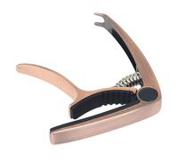 NIYANGLE Aluminum Alloy Guitar Capo Clamp for Electric Acoustic Classical Guitar and Ukulele Rust-resistant Lightweight Portable Tuner Accessory for Precise Folk Music