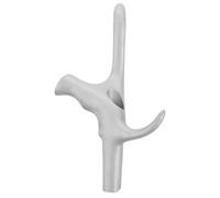 NIYANGLE Aluminum Epee Handle Replacement Right-handed Junior Orthopedic Fencing Grip Size Practice Fencing Accessory for Youth Training