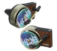 NIYANGLE Aromatherapy Car Air Freshener 2 Sets Rotating Vinyl Record Player Design with Vent Clip for Car Interior Decoration and Odour Elimination