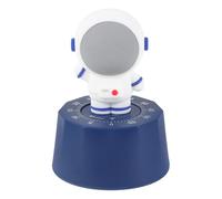 NIYANGLE Astronaut Learning Timer for, Mechanical Study Time Management Tool, Blue Cartoon Alarm Timer for Student Self-Discipline and Household Use