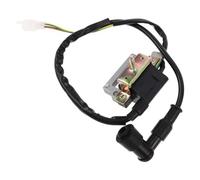 NIYANGLE Atv Ignition Coil, Ac Ignition Coil with Bracket, Plastic Alloy Copper, 50cc-120cc, for Atv Engine, Dirt Bikes and Scooters, Offroad Adventures and Exploration