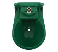 NIYANGLE Automatic Sheep Water Bowl with Float Valve and Drainage Hole, Sturdy Plastic Livestock Waterer for Calf and Pig, for Outdoor Livestock Environments and Breeding Farms