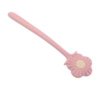 NIYANGLE Back Massage Tool Pat Flower-Shaped Silicone Handheld Massage Scraping Instrument Pink Ergonomic Self-Massage for Shoulders and Legs the Office After Long Hours at Work