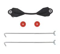 NIYANGLE Battery Hold Down Bracket Universal Fixing Clamp Rubber Material Compact Design Easy to Use for Car Servicing and DIY Enthusiasts