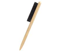 NIYANGLE Beard Brush for Men Small Wood Bristle Travel Hair Growth Comb for Home Use and Professional Barbers