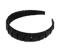 NIYANGLE Beautiful Girl Hand-made Rhinestone Wide Hairband Chic Headdress for Special Occasions Elegant Party Accessory for Women and Girls
