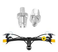 NIYANGLE Bike Brake Handle Lever Screws M7 4Pcs Alloy Cable Fastener Bolts for Mountain and Road Bike Brake Systems Quick Installation Without Tools for Cycling Use