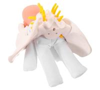 NIYANGLE Birth Demonstration Pelvis Model with Doll and Placenta, Plastic Female Childbirth Training Manikin for Midwife Training, Portable with Movable Joints and Layered Removable Pelvis