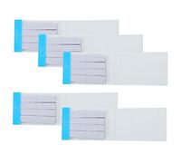 NIYANGLE Blue Litmus Paper Set 5 Packs of 400 Sheets Acid Tester for Chemistry Experiments Ph Test Strips for Laboratory Use