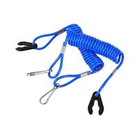 NIYANGLE Boat Engine Emergency Kill Switch Safety Lanyard 2pcs Safety Cord for Outboard Motors Sturdy and Reliable Boat Stop Lanyards