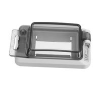 NIYANGLE Breaker Box Cover Rated Protective Socket Enclosure with Emergency Stop Button Safety Shield for Outdoor Electrical Systems and Wall Outlets