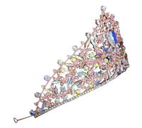 NIYANGLE Bridal Crown Headband for Women Lightweight Rhinestone Jewelry Elegant Design for Weddings Birthdays and Special Occasions Comfortable All-day Wear