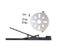 NIYANGLE Butterfly Valve Handle Replacement for 4 Inch Valves - Cast Iron with Spring Mechanism - Heavy-Duty Lever Handle for Water Shutoff and Pipeline Control