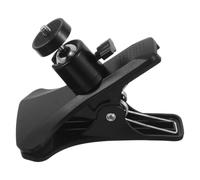 NIYANGLE Camera Clamp Mount 360 Degree Ball Head with 1/4 Inch Screw and Quick Release Flash Bracket, Sturdy Plastic and Alloy Construction for Dslr and Smartphone in Family Photoshoots