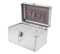 NIYANGLE Capacity Handheld Medicine Storage Box Portable Organizer with Spacious Interior for Home Office Travel Medicine Case for Practical Medication Storage