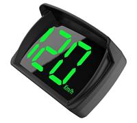 NIYANGLE Car Hud Head-up Display Digital Speedometer for Car Dashboard Odometer Gauge with Satellite Speed, Black, Universal for Trucks and Motorcycles