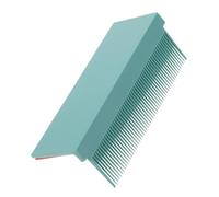 NIYANGLE Carbon Fiber Plastic Flat Iron Comb Attachment for Hair Styling 1 Piece Wide Tooth Design for Salon and Home Use Hair Styling Tool